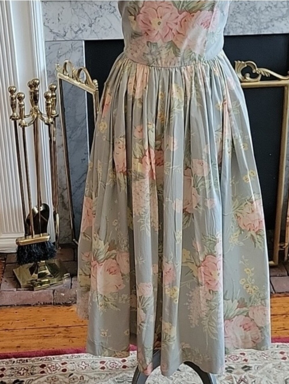 80's Bananna Republic Floral Dress - Picture 4 of 9